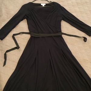 Ann Taylor LOFT // Black Dress